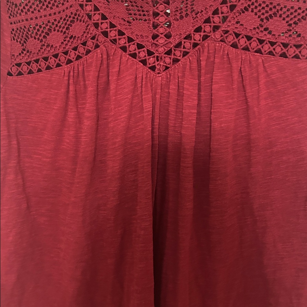 Lucky Brand 3/4 Sleeve Blouse - Picture 5 of 8